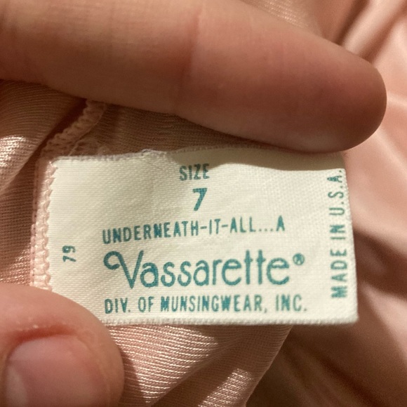 Vintage 1970 Collector Item Dreamy Dreamcore Light Pink Coquette Slip Maxi Dress - Picture 15 of 15